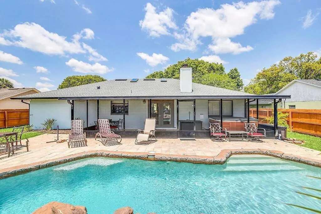 Tranquil Oasis 4Br Pool Home Orlando 0*,